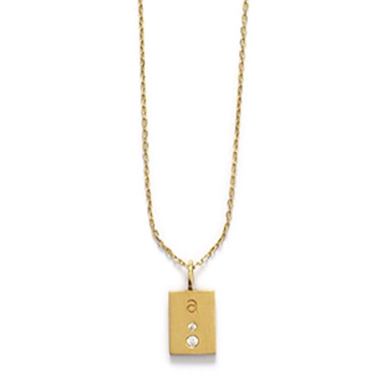 Cross Chain Necklace, Gold - Anni Lu